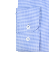 Carica l&#39;immagine nel visualizzatore di Gallery, Camicia azzurra calibrata collo button down con taschino 4762
