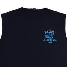 Carica l&#39;immagine nel visualizzatore di Gallery, T-shirt senza maniche blu calibrata 4352 NVA
