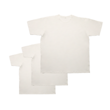 Carica l&#39;immagine nel visualizzatore di Gallery, Maglietta intima bianca con collo rotondo 3 pz 0626
