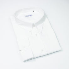Carica l&#39;immagine nel visualizzatore di Gallery, Camicia bianca calibrata collo button down con taschino 4438
