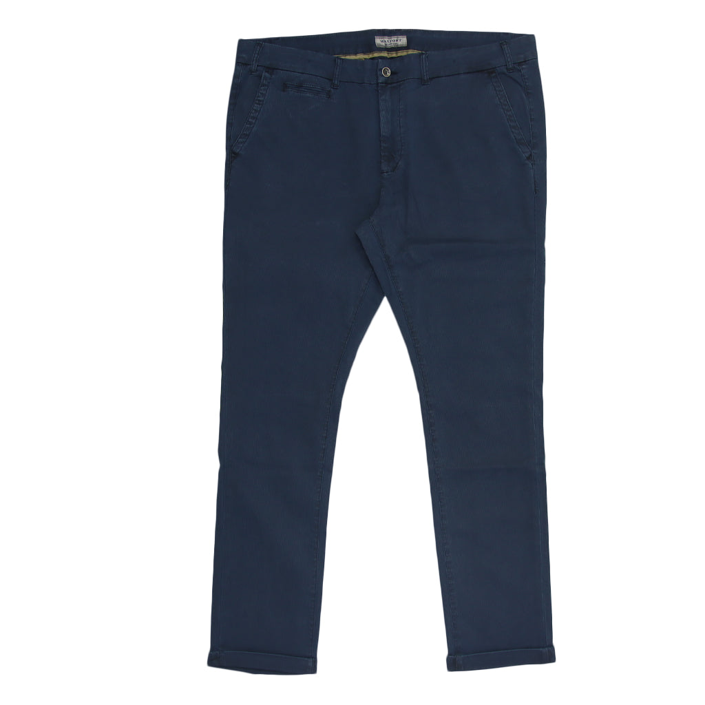 Pantalone casual calibrato blu 4252